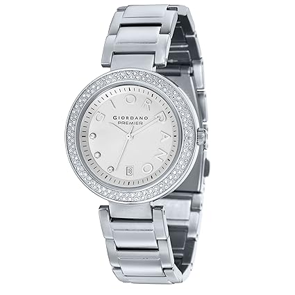 Giordano Analog White Dial Womens Watch - P281-22