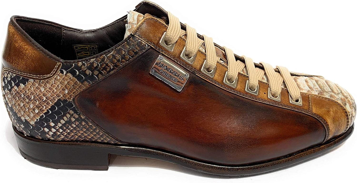 Harris Scarpe Uomo Fondo Calcetto Pelle Shade lino/Pit saturnia/Testa