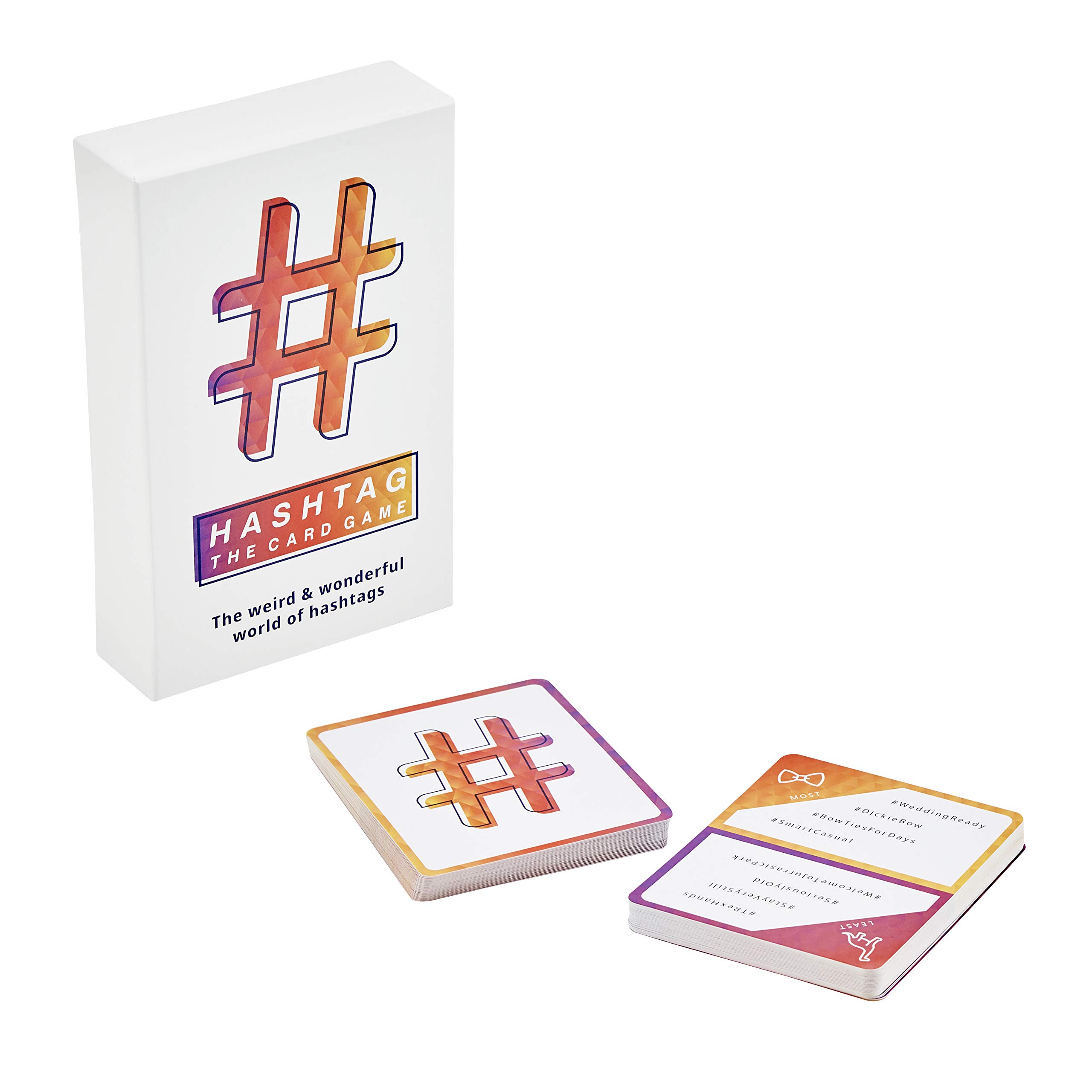 VAP Games Hashtag The Card Game, Perfect For Parties or Travel, Family Friendly, Great Gift Idea! Ages 13+