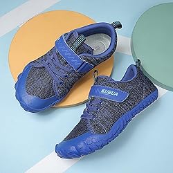 KUBUA Boys Girls Sneakers Kids Barefoot Shoes for