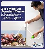 Luigi's Syphon Fish Tank Cleaner 3 in 1 Water Change Gravel Washer Kit view 2