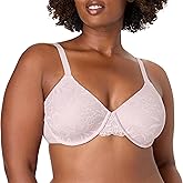 Bali Women's Underwire Bra, Breathe T-Shirt Bras for Women, Full Coverage, Padded, Most Comfortable, Cotton Modal