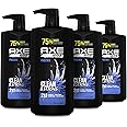 AXE Wash and Care for Clean and Strong Hair Phoenix 2-in-1 Shampoo and Conditioner Crushed Mint and Rosemary 100 percent Recycled Bottle 28 oz 4 Pack