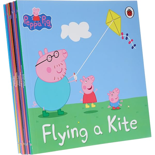 Peppa Pig Orange Bag 10 Books Collection Set including CD (The Toy