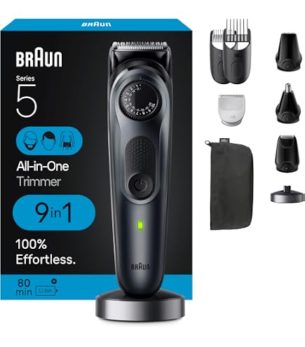 Braun Series 5 オールインワンバリカン 11 in 1 Amazon.com: Braun All-in-One Style Kit Series 5 5480, 8-in-1