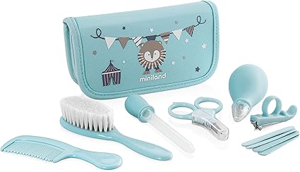 Trousse De Soin Baby Kit Bleu Miniland Amazon Fr Bebes Puericulture