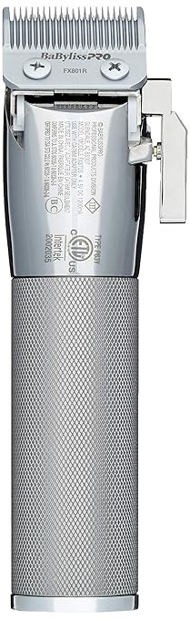 babyliss pro metal cordless clipper fx870s silver