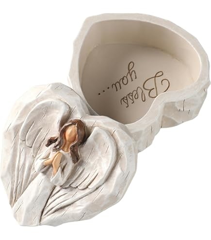 Amazon.com: Ganz Angel Prayer Box Trinket - Triple Angels Charm