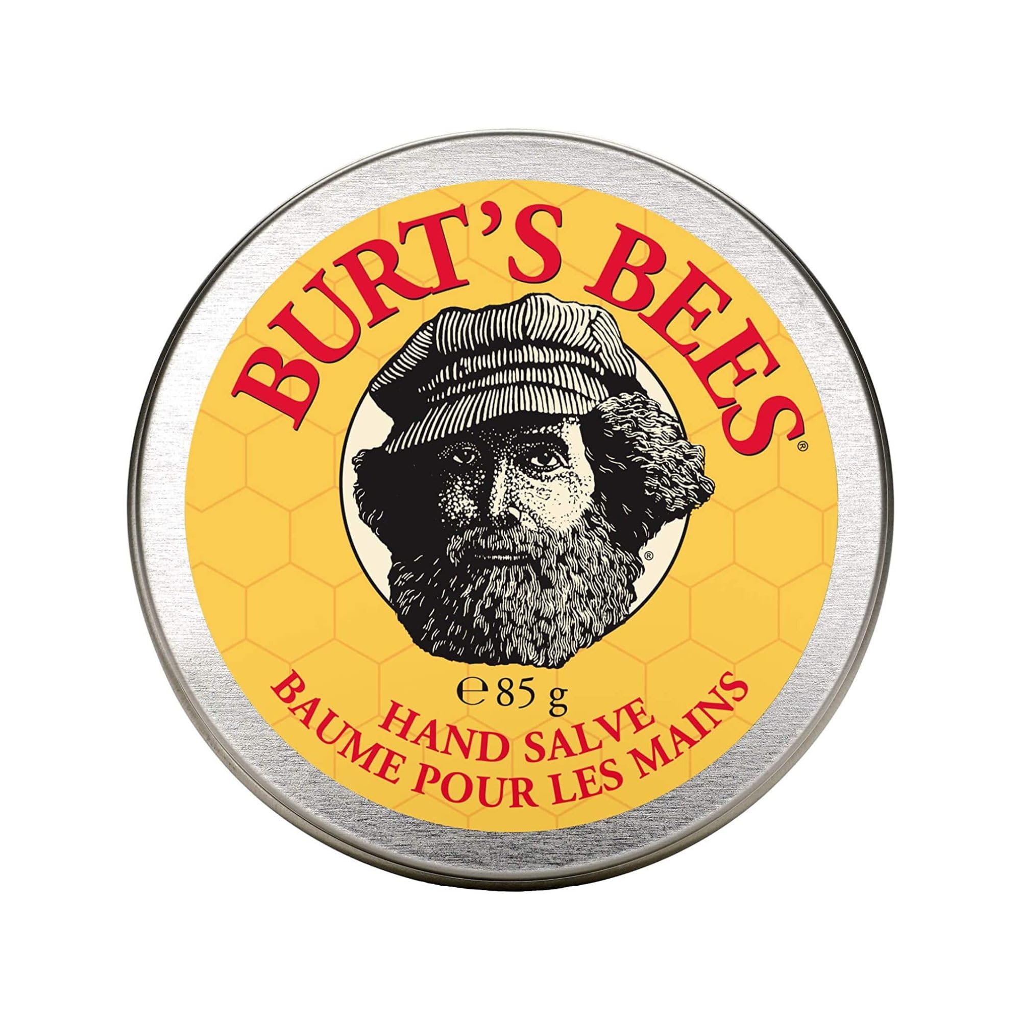 Burt's Bees Hand Salve, Hand Moisturiser For Very Dry Hands, Beeswax, 100% Natural Origin, 85g