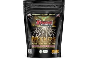 Xtreme Gardening Mykos 2.2 lb – Mycorrhizal Fungi Root Stimulator for Plants – Organic Root Booster for Stronger Roots, Bigger Growth & Higher Yields – Mycorrhizae for Vegetables, Flowers & Trees