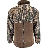Drake Waterfowl Youth MST Eqwader Warm Moisture-Wicking Fleece Lined Waterproof Windproof Breathable Full-Zip Outdoor Jacket
