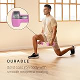 KG Physio Weights Dumbbells Set 1-10 kg Neoprene Coated Anti-Roll view 4