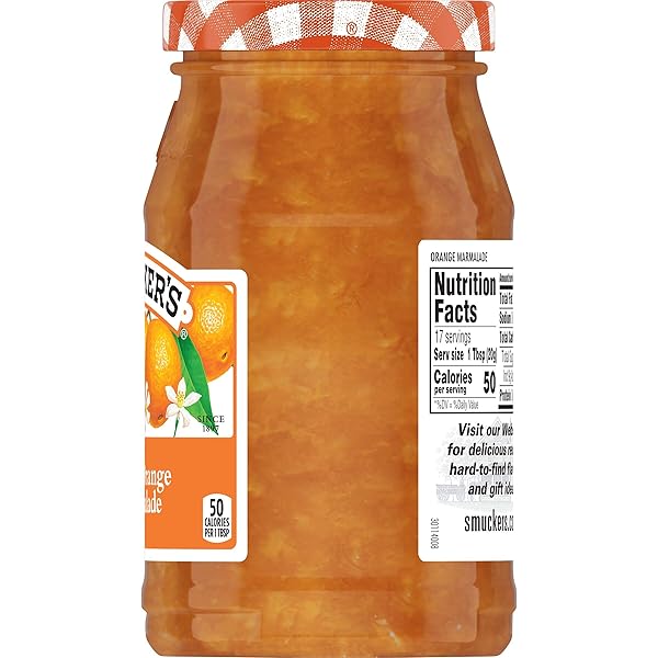 SMUCKER’S SWEET ORANGE MARMALADE – 12 OZ