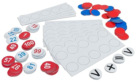 Betzold 755804 Tafel Material Zahlenraum 100 Magnetisch