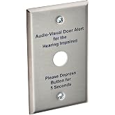 Edwards Signaling 147-10 Push Button Mounting Plate