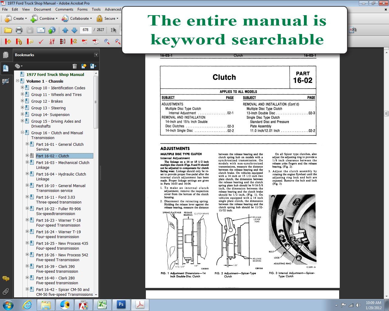 1977 Ford Truck Shop Manual: Ford Motor Company, David E. LeBlanc:  9781603710855: Amazon.com: Books
