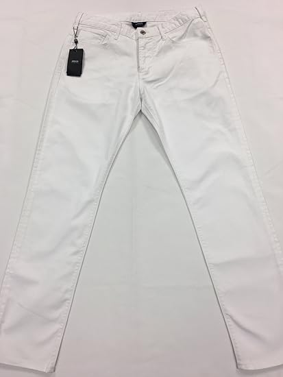 armani white jeans