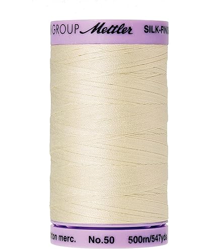 Mettler MTSF8 – Set De Hilo De Algodón, 164 YD/150 M, Sangría