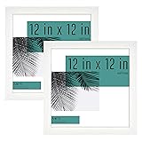 MCS Studio Gallery 12x12 Picture Frame White
