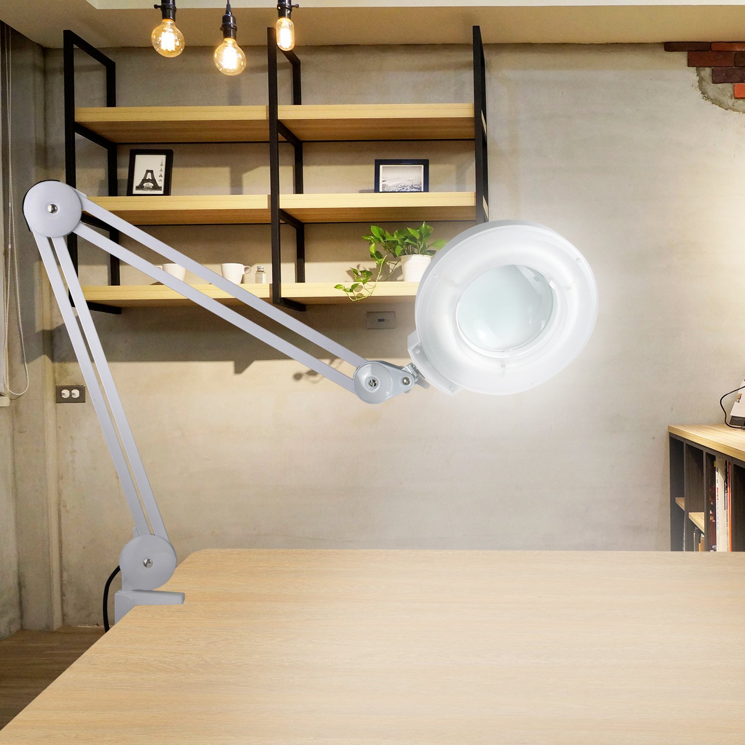 Best Large Desk Lamp 5X Magnifier Led