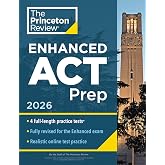 Princeton Review Enhanced ACT Prep, 2026: 4 Practice Tests + Content Review + Strategies (2026) (College Test Preparation)