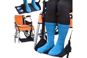 Caredgitz Premium Wheelchair Footrest Hammock, Anti-Slip Foot Sling for Wheelchair Foot Rest Replacement, Adjustable Leg Rest