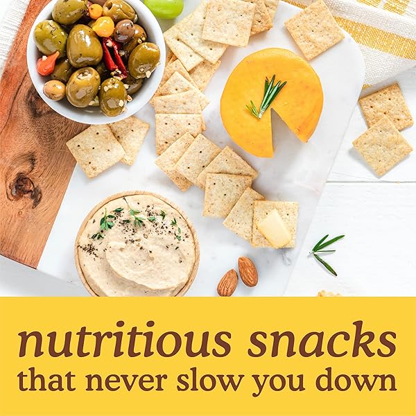 SIMPLE MILLS ALMOND FLOUR CRACKERS, FINE GROUND SEA SALT SNACK PACKS – GLUTEN FREE, VEGAN, HEALTHY SNACKS, 4.9 OUNCE (PACK OF 1)