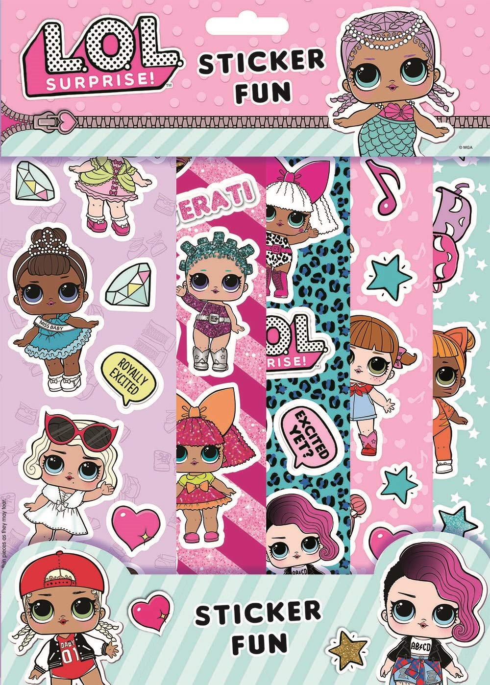 LOL Surprise Sticker Fun Buy Online in UAE. Kids Products in the