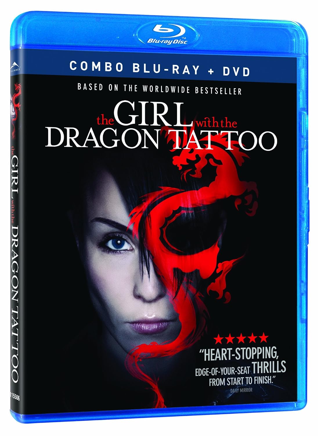 Amazon.com: The Girl with the Dragon Tattoo (DVD + Blu-ray Combo) [Blu