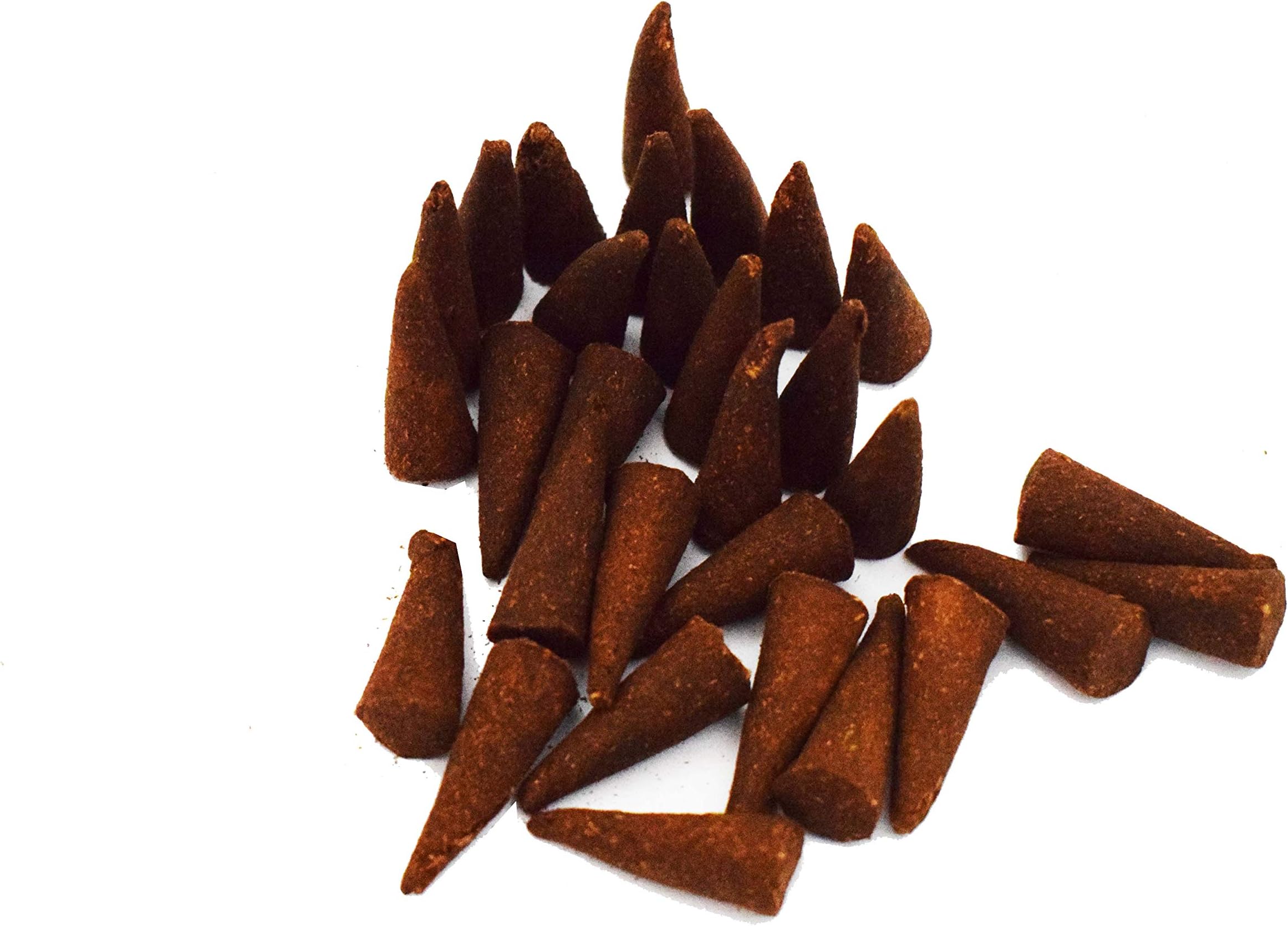 SANCTIFIED Pure Natural Cow Dung Aromatic Dhoop Incense Cones Made with Cow Dung,gomutra,gowghee,gowdhudh & gowdahi Pack of 4 (30 Cones per Pack)