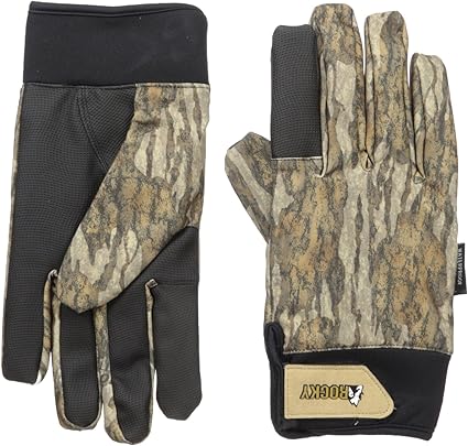 bottomland camo gloves