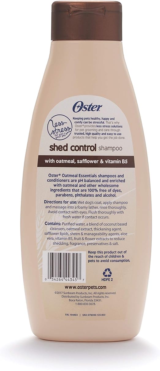 Oster Shed Control Dog Shampoo Review 2025
