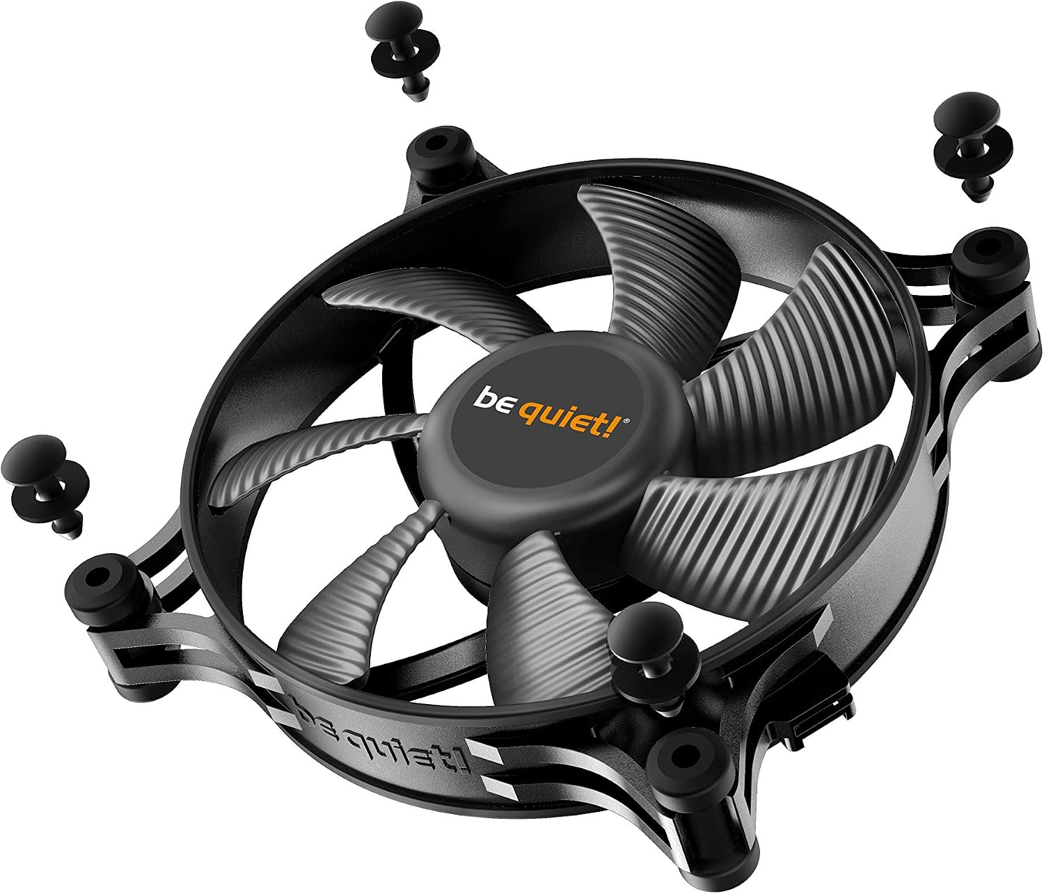 be quiet! Shadow Wings 2 PWM 120mm Case Fan, Black, BL085 - Image 5