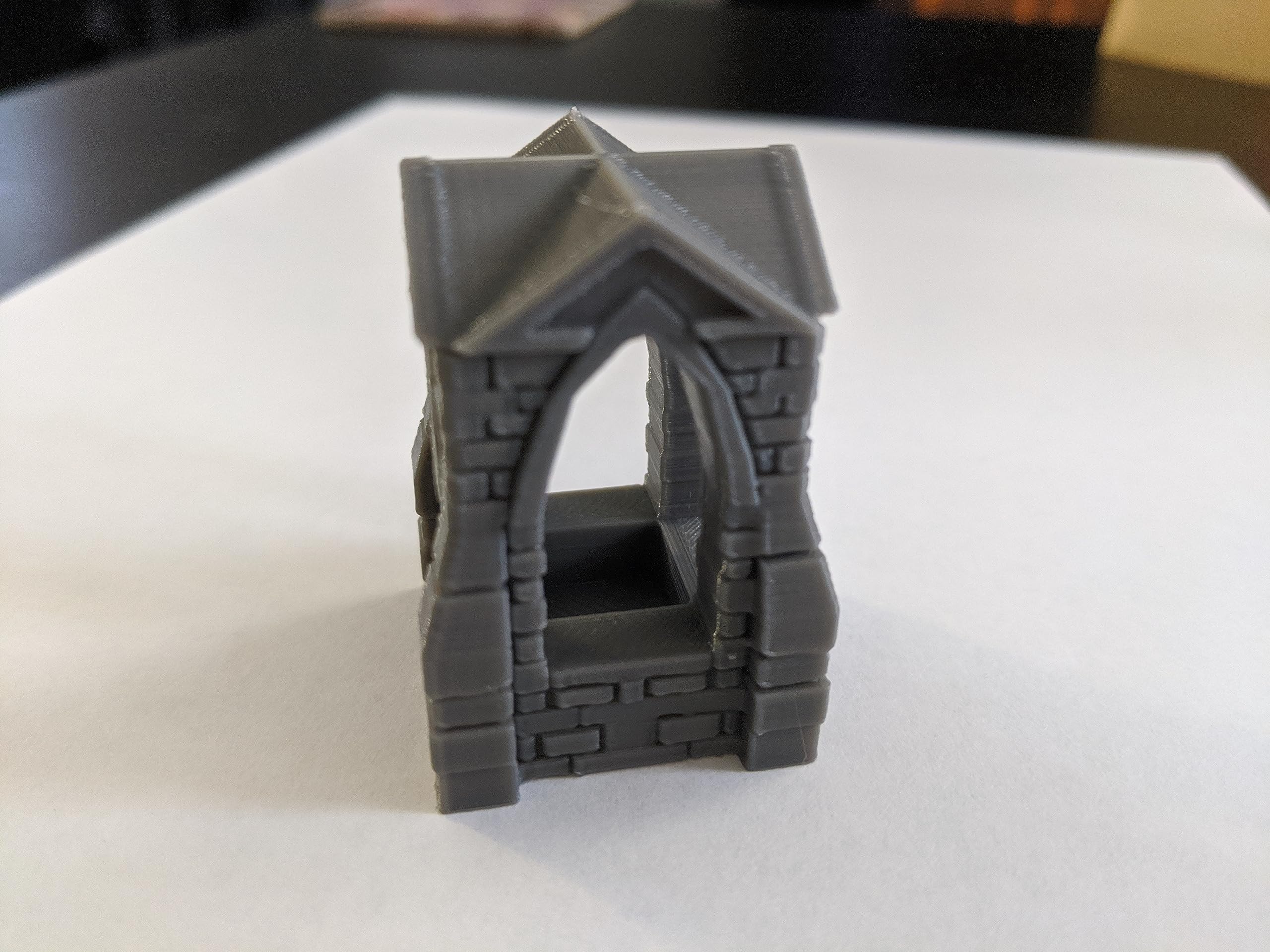 Mythic Shrine | 28mm 1/56 Scale Miniature | RPG Tabletop Figure Landscape Modelling Wargaming Fantasy Diorama Wargames Model Scenery Terrain Scatter Roleplaying 3d Printed Paintable