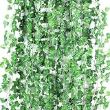 HUAESIN 50 pcs 1.8M Saule Artificielle Lierre Plante Artificielle
