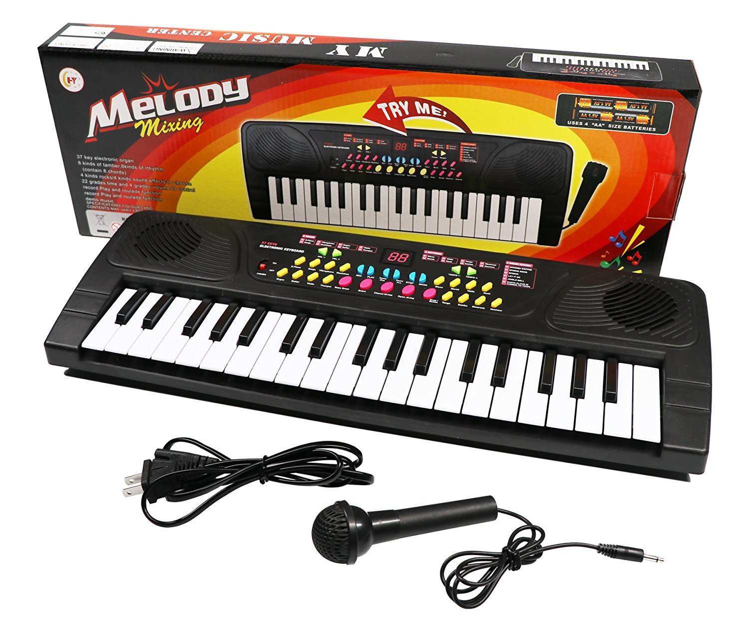 Piano for Kids, aPerfectLife 37 Key Multifunction Electronic Keyboard