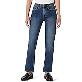 Amazon Essentials Women's High-Rise Straight Leg Jean