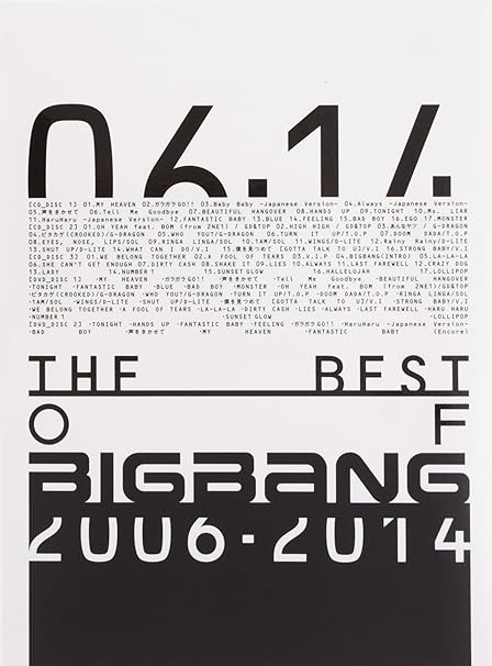 Amazon 特大ポストカード付き The Best Of Bigbang 06 14 Cd3枚組 Dvd2枚組 Bigbang アジアンポップ ミュージック Amazon 特大ポストカード付き The Best Of Bigbang 06 14 Cd3枚組 Dvd2枚組 Bigbang アジアンポップ ミュージック