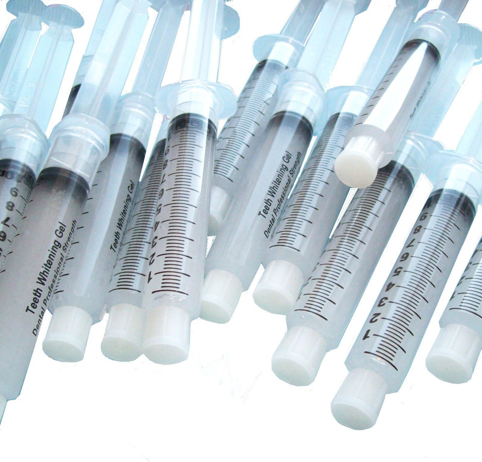 Teeth Whitening Gel 44% Carbamide Peroxide 10ml Syringe Dispensers 25 pcs