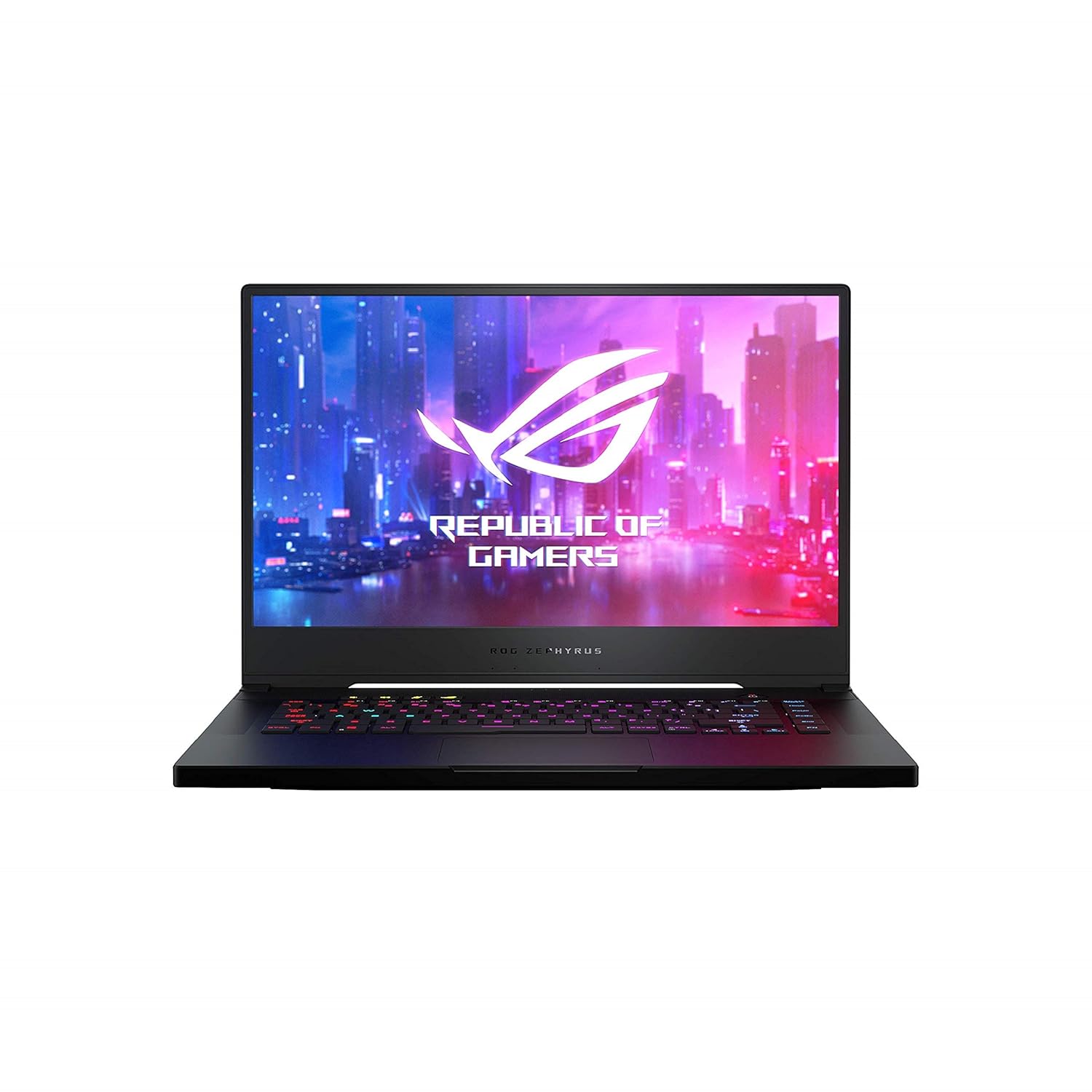 ASUS ROG Zephyrus M 9th Gen Core i7-9750H  16GB RAM-512GB PCIe SSD & Windows-10 15.6-inch FHD 144Hz Gaming Laptop – GU502GU-ES003T