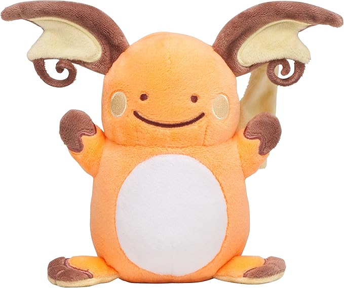 Amazon ポケモンセンターオリジナル ぬいぐるみ へんしん メタモン ライチュウ ぬいぐるみ おもちゃ