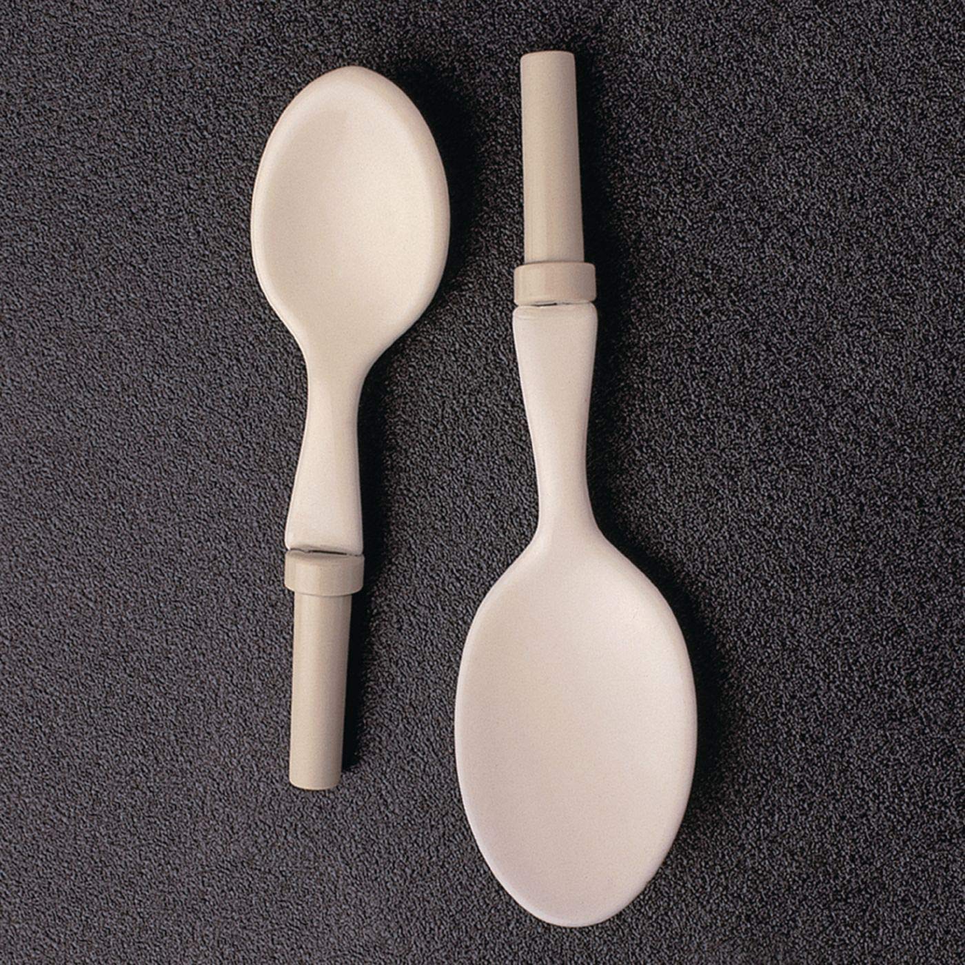 Homecraft Kings Soft Coated Spoon, PVC Utensil, Rubber Spoon, Bite Reflex Solutiion, Flexible Tableware, Eating Disability Kitchenware, Bite-Safe Tablespoon (Eligible for VAT relief in the UK)