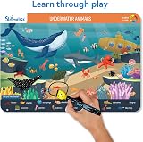 Skillmatics Search and Find Reusable Activity Mats World of Animals Preschool view 4