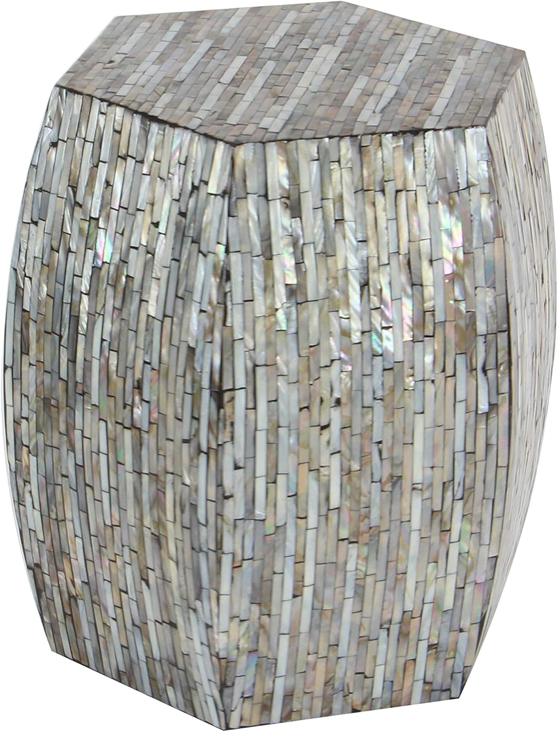 Deco 79 49096 Wood Inlay Accent Table: Home & Kitchen
