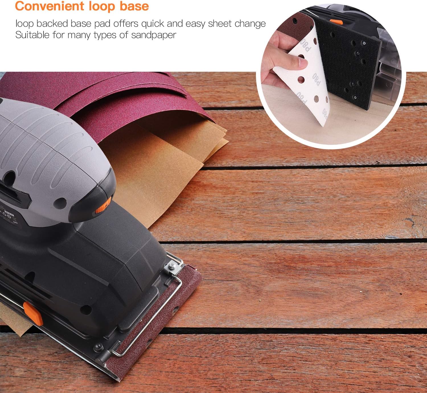 TACKLIFE PSS02A-US Finishing Sanders product image 3