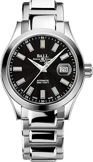 Amazon Ballwatch ボールウォッチ 正規品 腕時計 エンジニアii マーベライト 黒文字盤 Nm26c S10j Bk 最大5年メーカー国際保証 メンズ腕時計 腕時計 通販