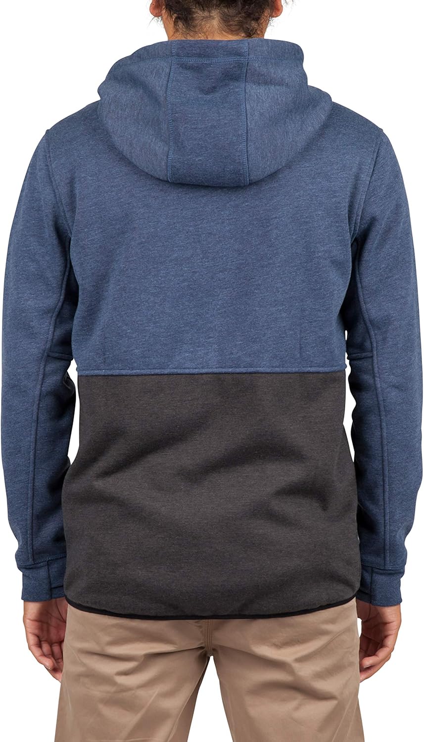 Rip Curl Men's Departed Anti Series Technical Zip Up Hooded Sweatshirt: Clothing