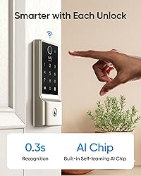 eufy Security Smart Lock C220, Fingerprint Keyless