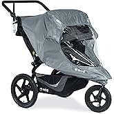 BOB Gear Duallie Swivel Wheel Stroller Weather Shield | Water and Wind Resistant + Ventilated + Easy Install