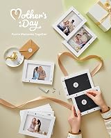 SONGMICS 10 Slot Photo Frame 10x15cm 4x6 Inch MDF White RPF20WT view 2
